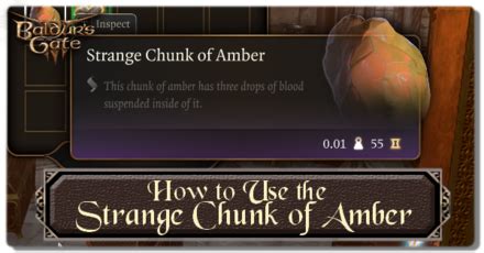8 640 The Blood of Lathander is one of the Maces Weapons in Baldur's Gate 3. . Strange chunk of amber bg3